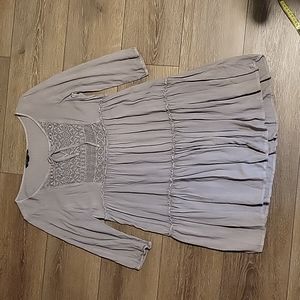 American Eagle Tiered Tunic Flowy Top